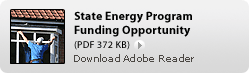 State Energy Program Funding Opportunity (PDF 372 KB)