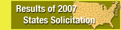 Results of the 2007 State Solicitation