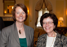 Australian Deputy Prime Minister Julia Gillard and Dr. Blank