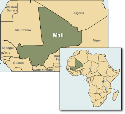 Map of Mali