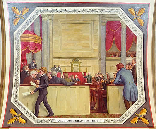 Old House Chamber, 1838