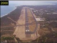 Manta's runway before