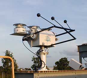 Image: Sky Radiometers on Stand for Downwelling Radiation