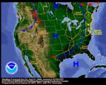 Archive of daily weather forecast maps - Jan 3, 2001 to Present