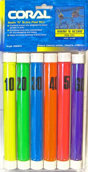 Picture of Recalled CORAL Swim 'N Score Pool Stix