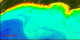 Transitions between relatively cloud free scenes of the Charleston region, using true color land and clouds with false color-chlorophyll water images, all from SeaWiFS