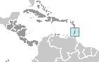 Location of Saint Vincent and the Grenadines