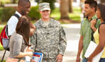 Photo of Cadet with friends