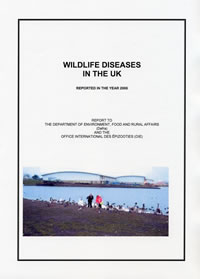 Image of OIE Annual Wildlife report front cover
