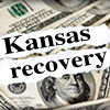 money with kansas recovery typed over it