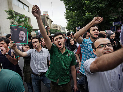 Iranians Protest Election Results
