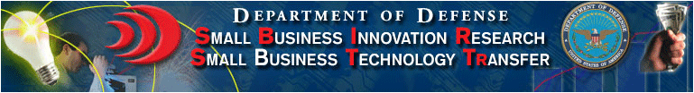 DoD Small Business Innovation Research - Small Business Technology Transfer