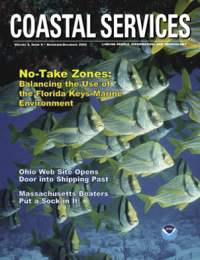 Issue cover: school of fish swimming