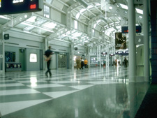 Photo of an airport terminal