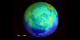 Ozone measurements from Earth Probe TOMS for February 1, 1997 through May 31, 1997 showing the formation of an Arctic ozone hole