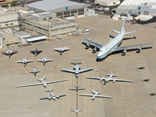 Dryden Flight Research Center - aircraft fleet on ramp