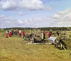 Haying Near the Resting Place