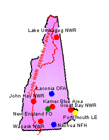 New Hampshire Map