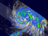 TRMM image of Hurricane Bill from August 17, 2009