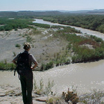 Overlooking the Rio Grande at Boquillas Canyon