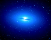 Galaxy NGC 5322. Images courtesy of NASA/STScI/Timothy Hamilton