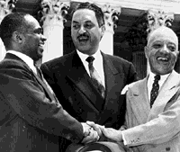 George E.C. Hayes, Thurgood Marshall, and James Nabrit