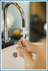 Woman Washing Hands