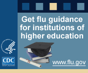 Get flu guidance for institutions of higher education.