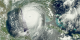 Imagery of Hurricane Katrina from August 23, 2005 to August 30, 2005 from the MODIS Instrument on the Aqua satellite.  Gaps in the MODIS imagery have been filled in with visible imagery from GOES-12.