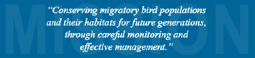 migratory birds mission statement