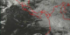 Clouds over the Pacific Ocean and Latin America on August 2, 2000, as measured by GOES-11