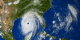 Hurricane Katrina IR clouds from GOES on 29 Aug 2005 at 00:15 GMT