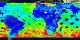 Global horizontally polarized 85GHz microwave brightness temperatures measured by the TMI instrument on TRMM from August 26, 2005 to August 30, 2005, during Hurricane Katrina.