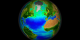 Animation depicting nearly a decades worth of SeaWiFS ocean chlorophyll concentration and land Normalized Difference Vegetation Index (NDVI) data.