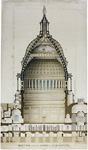 1859 Cross-Section of Dome and Rotunda