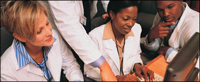 Photo: Healthcare professionals