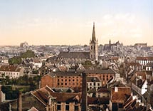 Leuven (Louvain), Belgium (ca. 1900).  Image produced by the Detroit Photographic Company, 1905. From the Prints and Photographs Division, Library of Congress