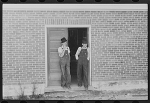 Farmer and His Son On Election Day