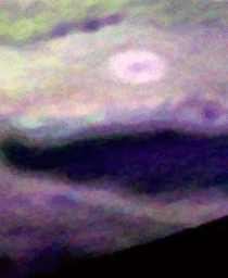 In this movie, put together from false-color images taken by the New Horizons Ralph instrument as the spacecraft flew past Jupiter in early 2007, show ammonia clouds (appearing as bright blue areas) as they form and disperse.