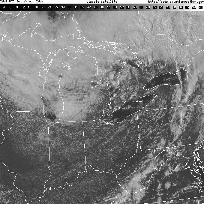 Regional Infrared Satellite Image - Click to enlarge