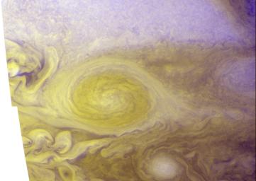 Best Color Image of Jupiter's Little Red Spot