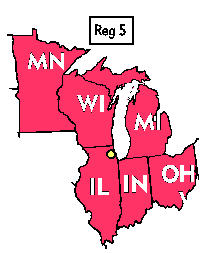 Map of Region 5