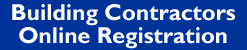 link to Building Contractor Online Registration