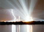 How Close Was That Lightning to the Shuttle?