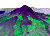 3-D Perspective of Mt. Etna