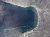 Wave Patterns Near Bajo Nuevo Reef, Caribbean Sea