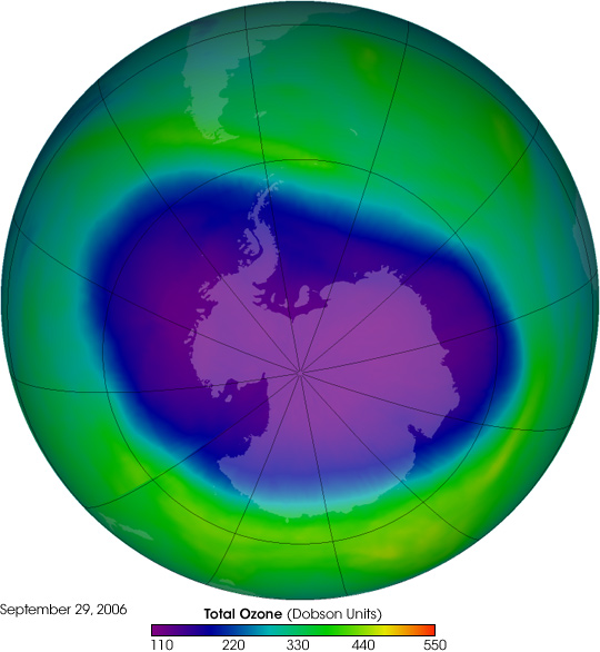 NASA Observes the Antarctic Ozone Hole