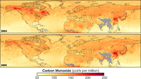 Carbon Monoxide, Fires, and Air Pollution