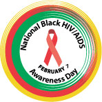 Logo: National Black HIV/AIDS Awareness Dat. February 7