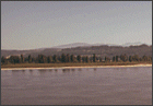 Detail of Columbia River near Cascade Rocks on the Lewis and Clark Trail, 1973